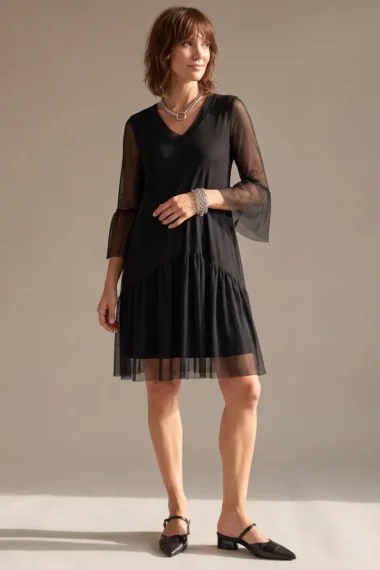 Vestido estilo boho detalhe franzido /441PTO