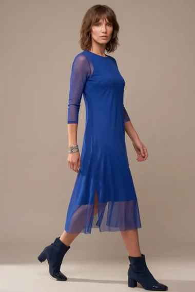 Alternative view of Vestido de tule midi com fendas laterais /436ROY