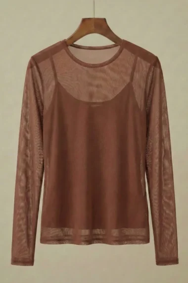 Alternative view of Blusa Segunda Pele com regata /409ARG