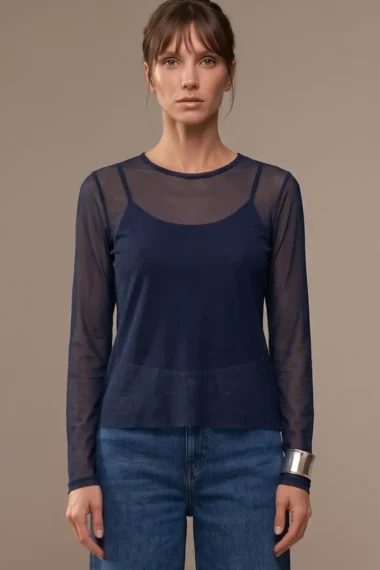 Blusa Segunda Pele com regata /409AZ1