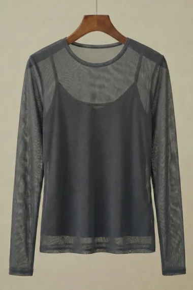 Alternative view of Blusa Segunda Pele com regata /409CIN