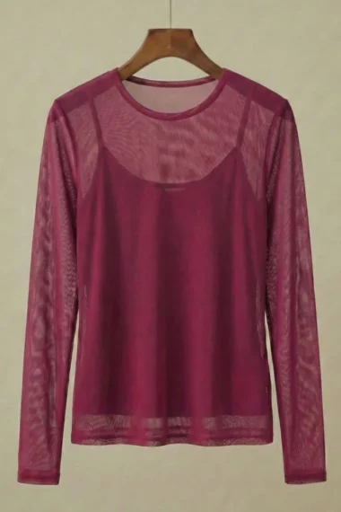Alternative view of Blusa Segunda Pele com regata /409PIT