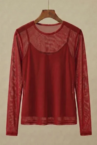 Alternative view of Blusa Segunda Pele com regata /409VM3