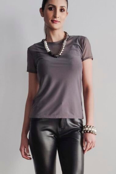 T-shirt de tule /556CIN