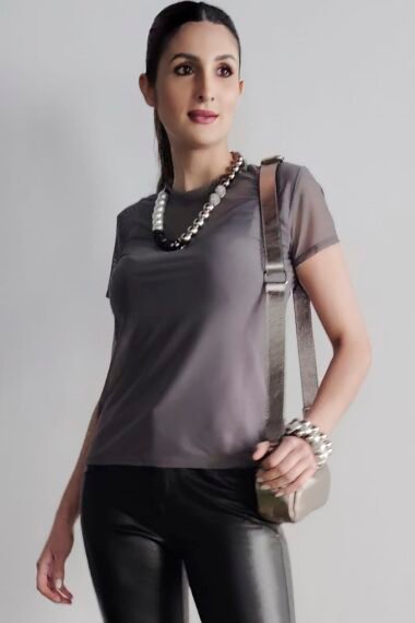 Alternative view of T-shirt de tule /556CIN