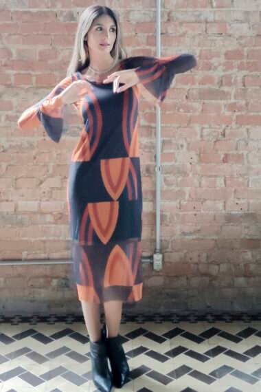 Alternative view of Vestido de Tule Tubinho /376VES020