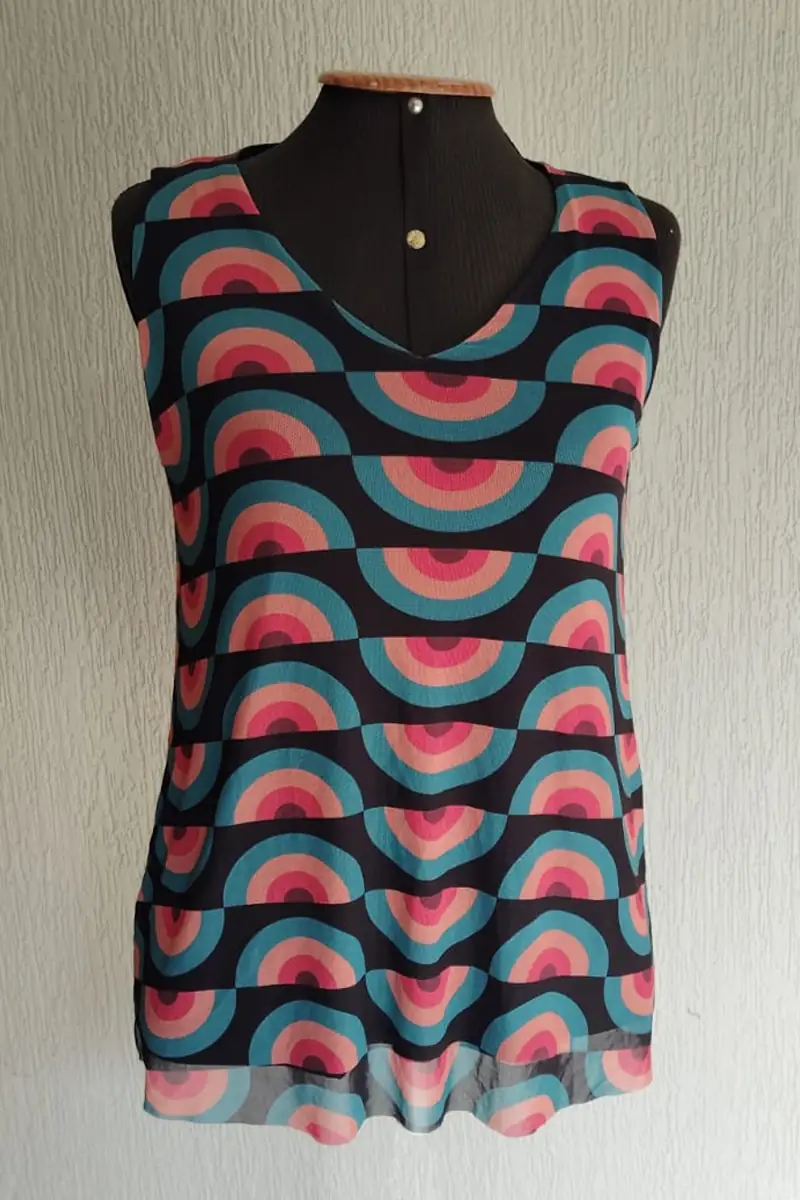 Blusa manga cavada /201BLU038 - Imagem 3