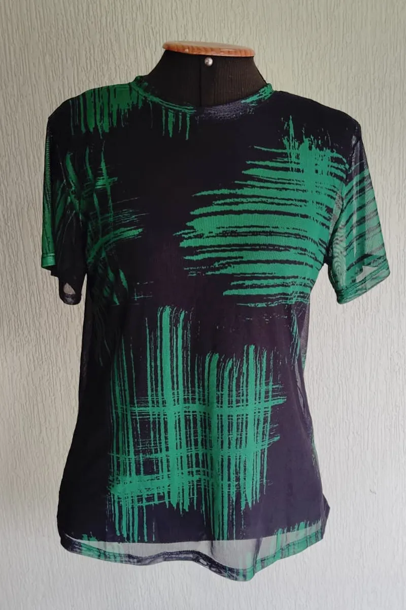 T-shirt de tule /556BLU026 - Imagem 3