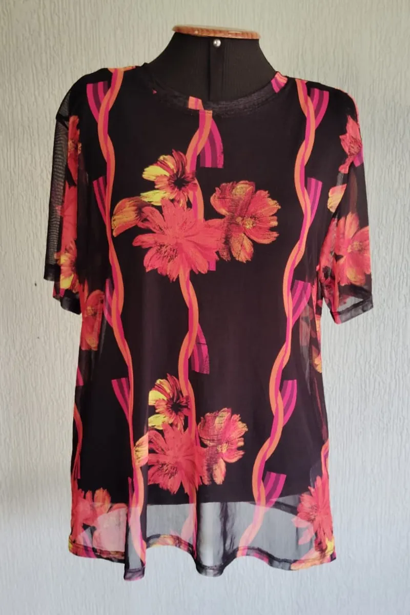 T-shirt de tule /556BLU143 - Imagem 3