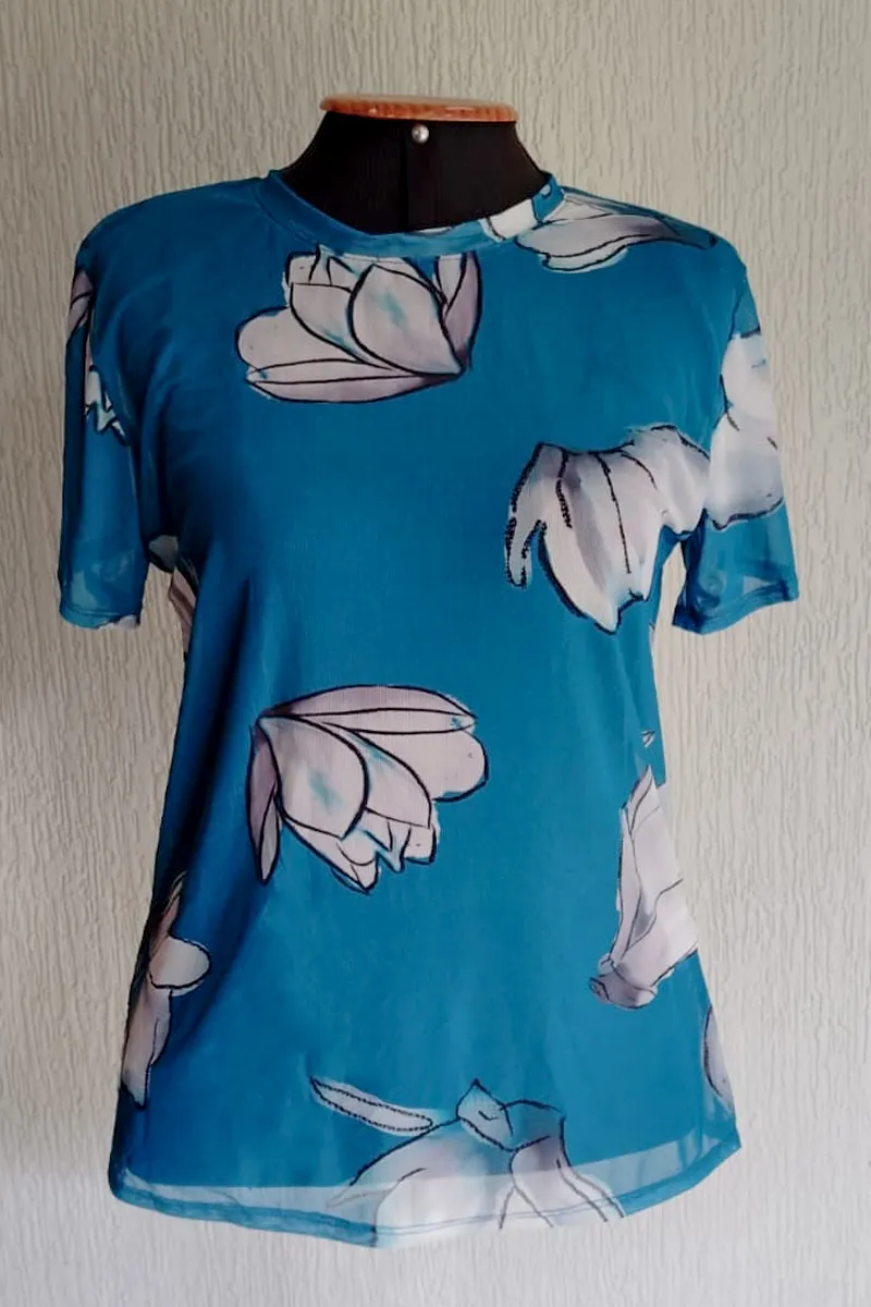 T-shirt de tule /556BLU174 - Imagem 3