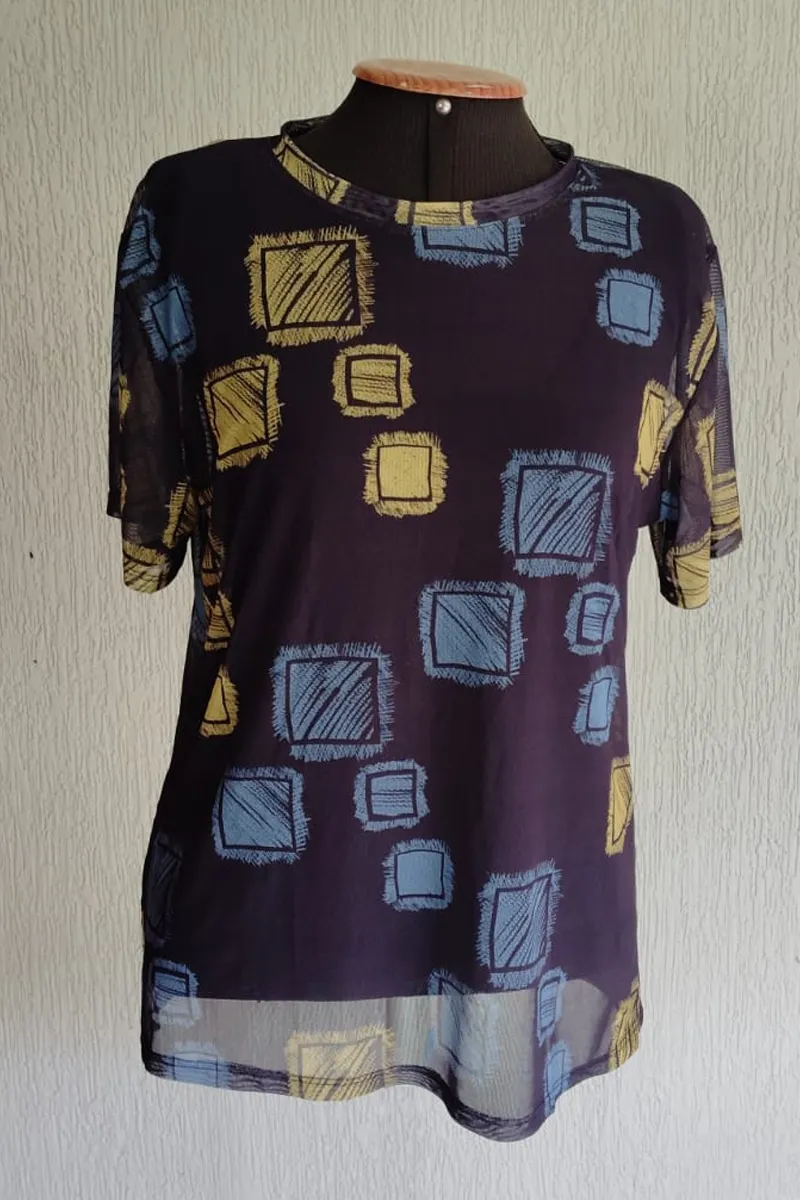 T-shirt de tule /556BLU257 - Imagem 3