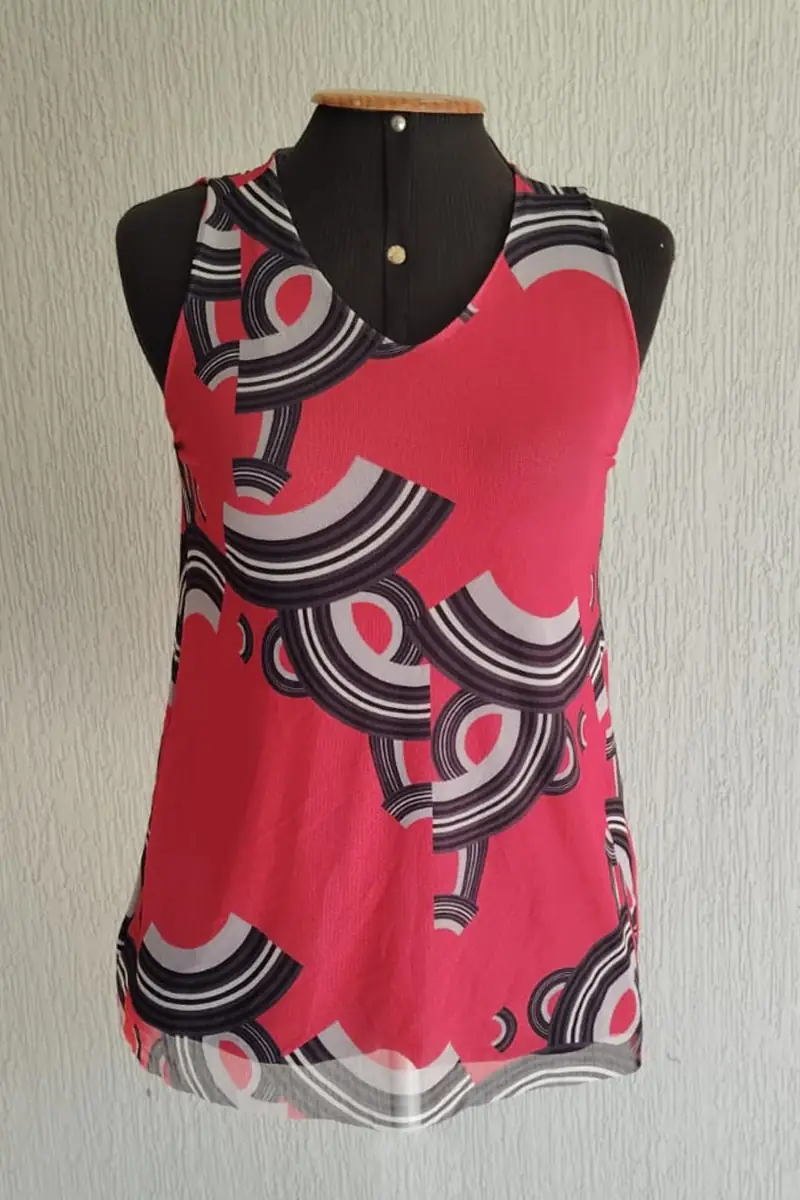Blusa manga cavada /201BLU164 - Imagem 3