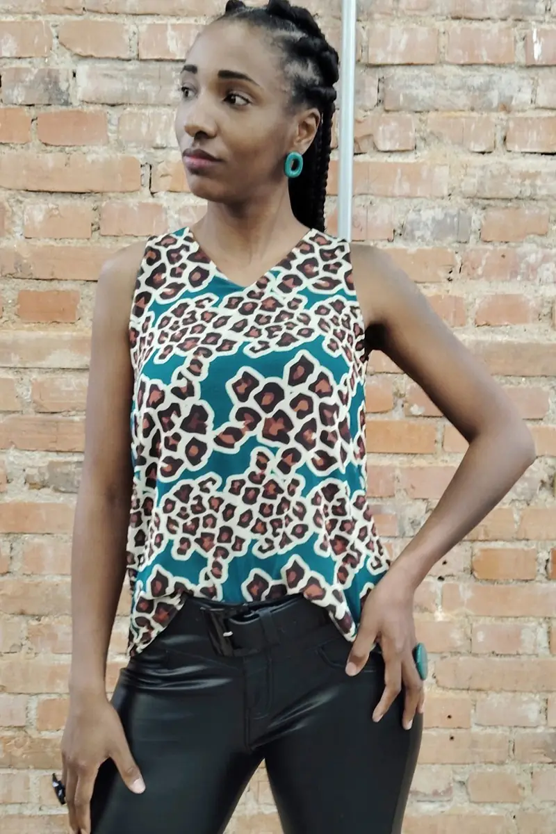 Blusa manga cavada /201BLU310