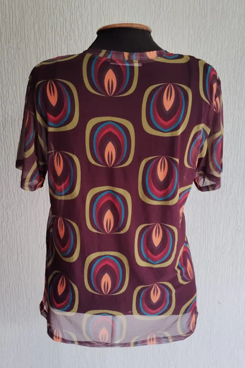 T-shirt de tule /556BLU148 - Imagem 2