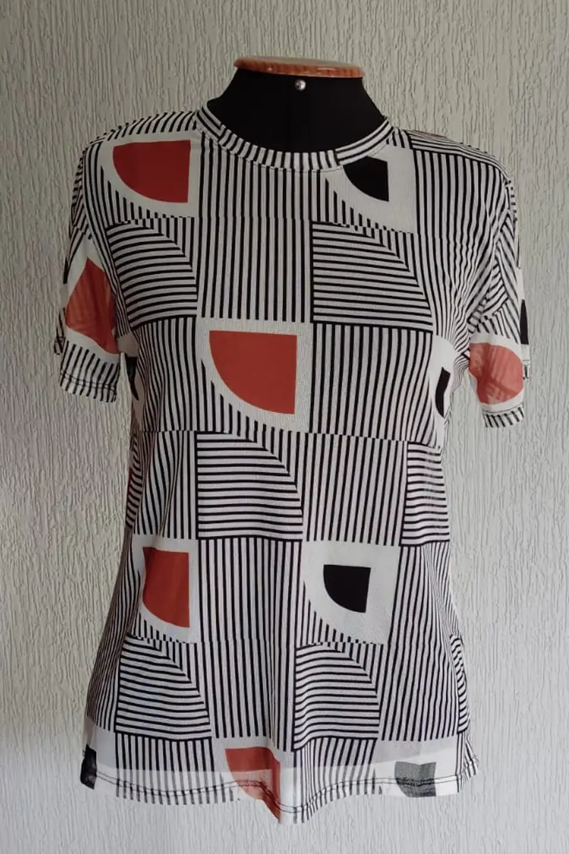 T-shirt de tule /556BLU333 - Imagem 3