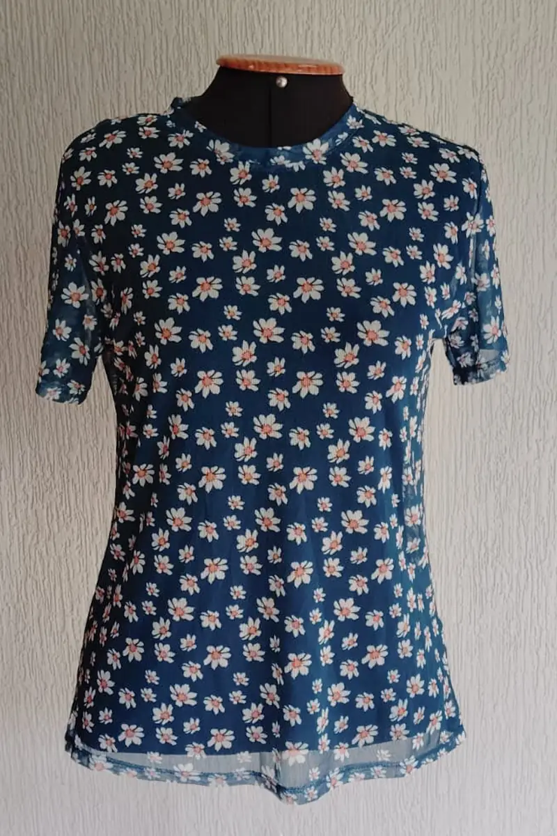 T-shirt de tule /556BLU356 - Imagem 2