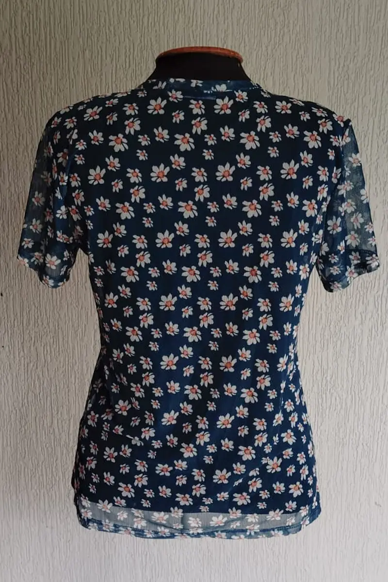 T-shirt de tule /556BLU356 - Imagem 3