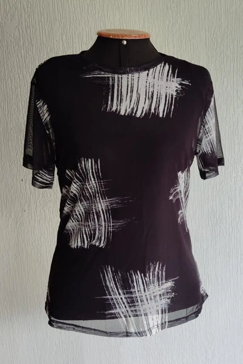 T-shirt de tule /556BLU386 - Imagem 3