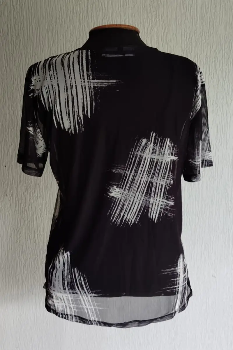 T-shirt de tule /556BLU386 - Imagem 2