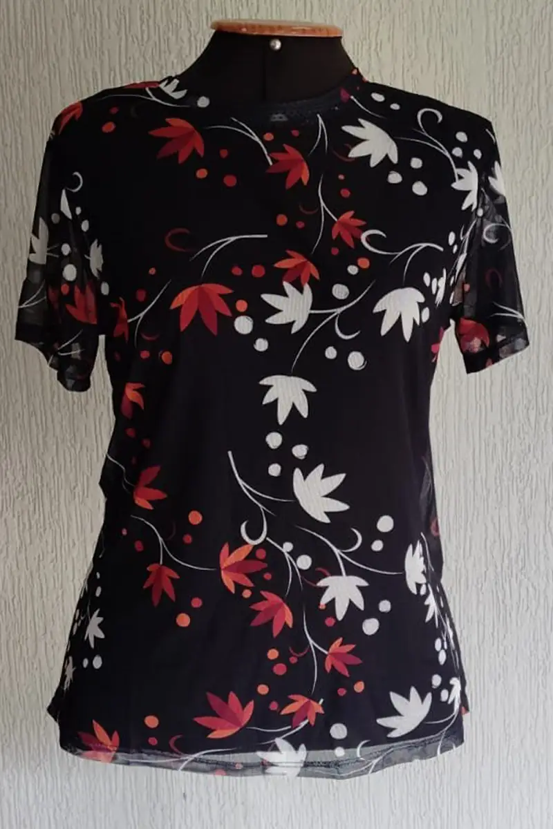 T-shirt de tule /556BLU379 - Imagem 3