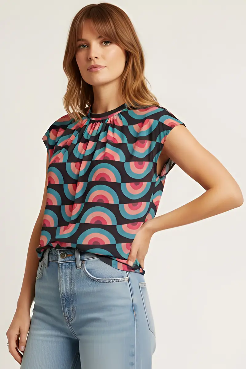 Blusa manga japonesa /585BLU038