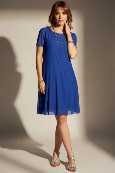 Alternative view of Vestido de tule curto com decote redondo /575ROY