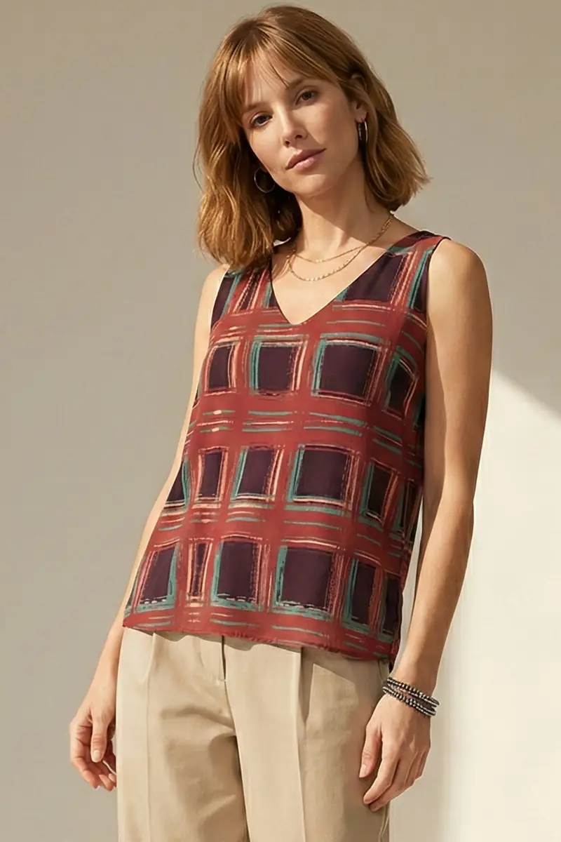 Blusa manga cavada /201BLU027