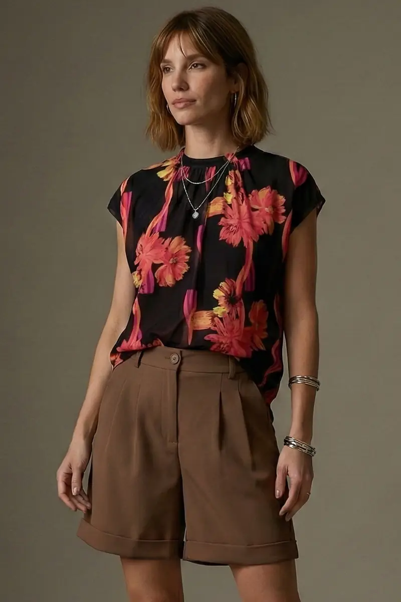 Blusa manga japonesa /585BLU143