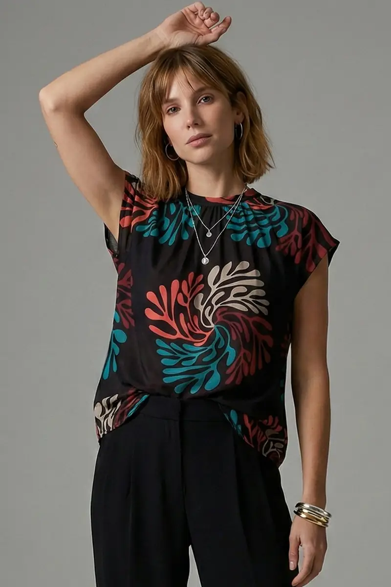 Blusa manga japonesa /585BLU193