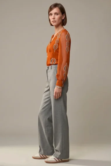 Alternative view of Blusa de tule decote U /440BLU370