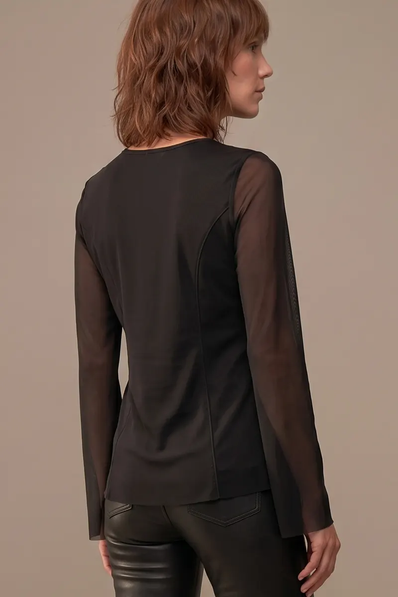 Blusa manga sino /554PTO - Imagem 3