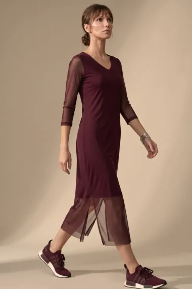 Alternative view of Vestido decote V com fendas laterais /563SAN