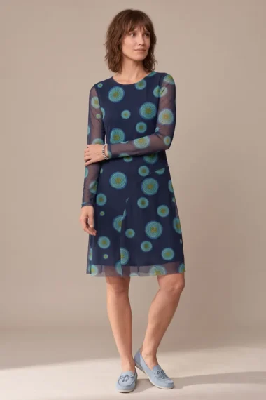 Alternative view of Vestido de tule curto com decote redondo /598VES097