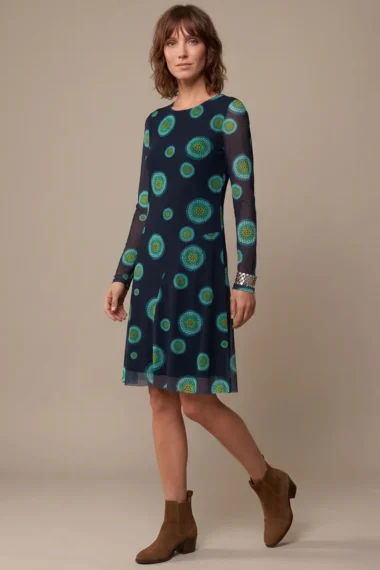 Alternative view of Vestido de tule curto com decote redondo /598VES097