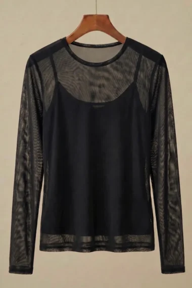 Blusa Segunda Pele com regata /409PTO